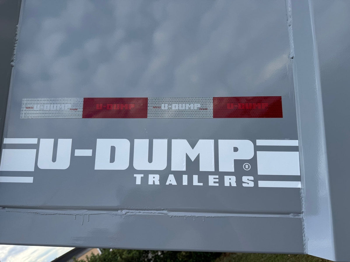 U-DUMP Low Profile Dump Trailer | 83″X14’X48″ | Telescopic | 831414T-48-LP - Prioka