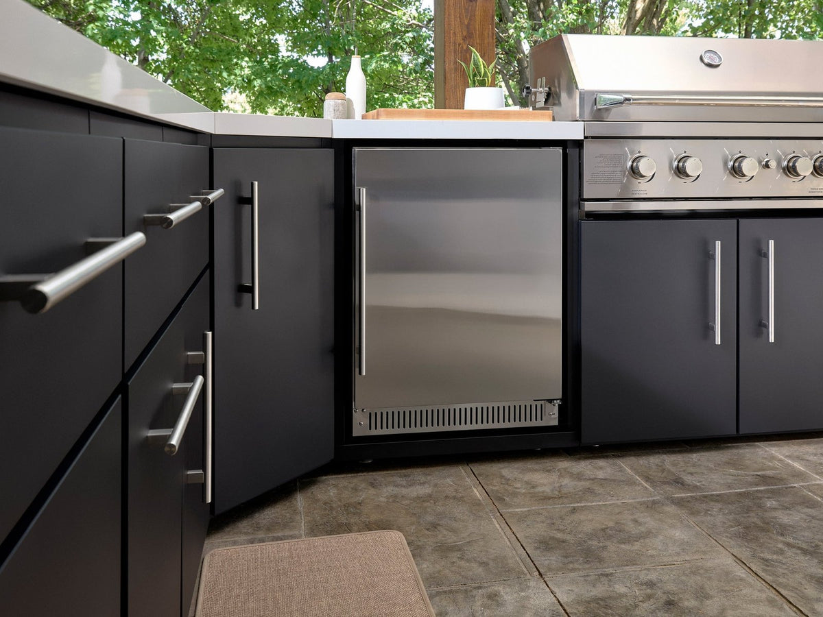 Emory Corner Outdoor Kitchen Island and Bar – Right