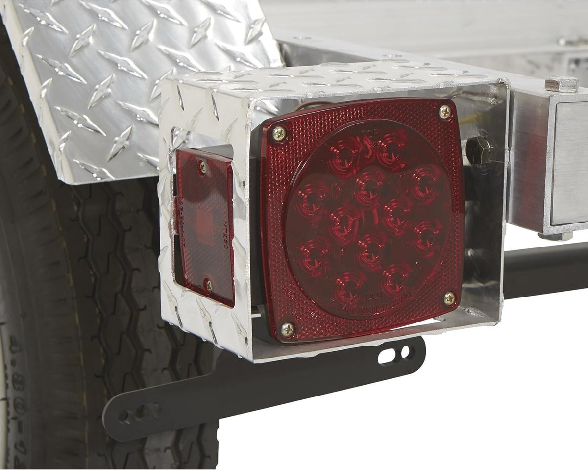 Ultra-Tow 40in. x 48in. Aluminum Utility Trailer Kit – 1060-Lb. Load Capacity - Prioka