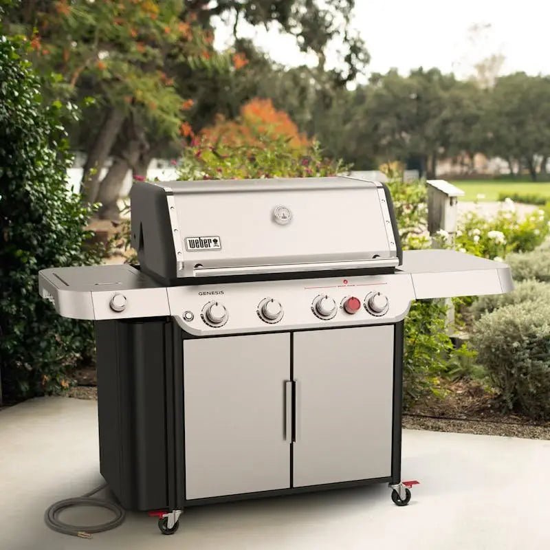 Weber Grills Genesis 4-Burner Smart Freestanding Natural Gas Grills - Prioka
