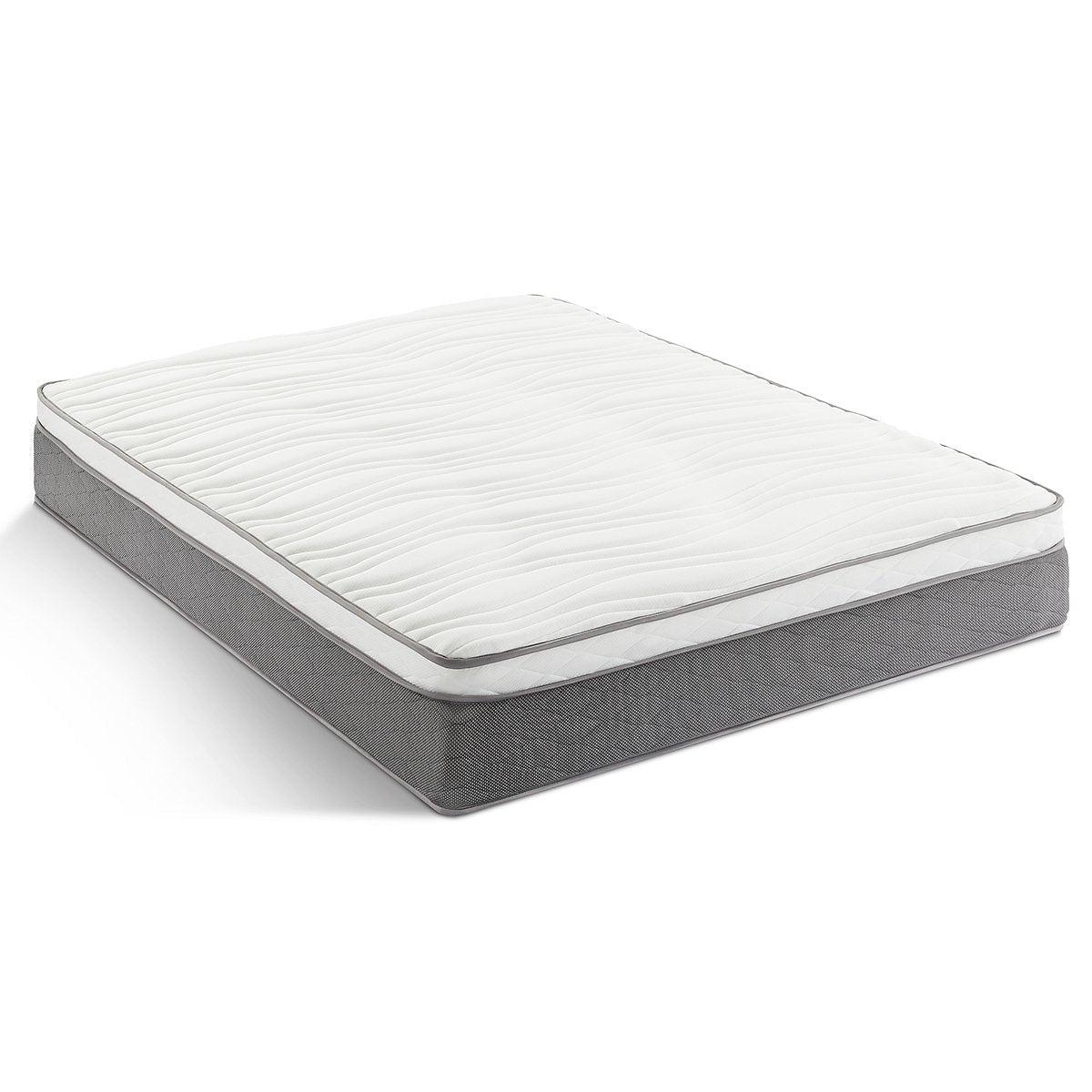 Weekender 12" Euro Top Plush Hybrid Mattress - Prioka