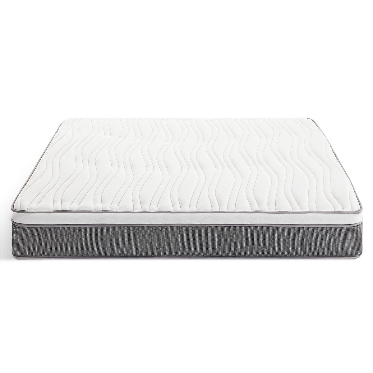 Weekender 12" Euro Top Plush Hybrid Mattress - Prioka