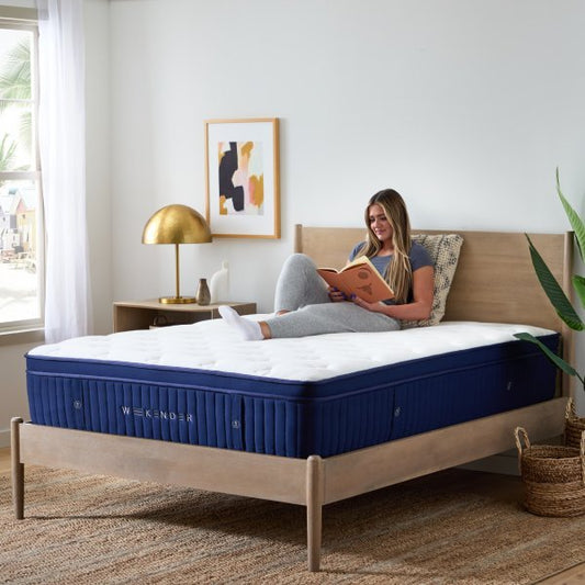 Weekender 13" Euro Top Hybrid Mattress - Plush Comfort & Support Mattress-in-a-Box - Prioka