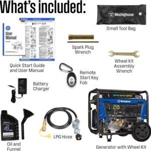 Westinghouse 14,500 Watt Tri-Fuel Portable Generators. - Prioka