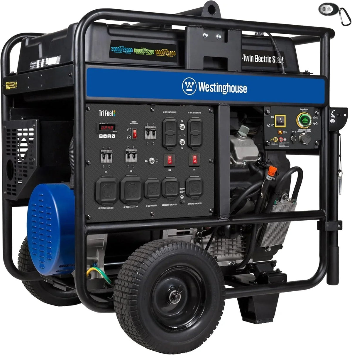 Westinghouse 28,000/20.000-Watt Tri-Fuel Portable Generators. - Prioka
