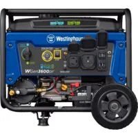 Westinghouse 4650 Peak Watt Dual Fuel Portable Generator, Remote Electric Start, RV Ready Outlets. - Prioka