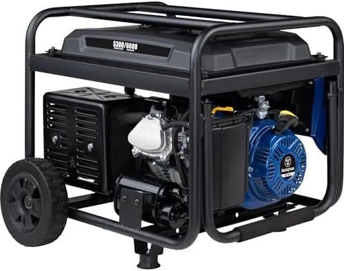 Westinghouse 6600 Peak Watt Home Backup Portable Generator, Transfer Switch Ready 30A Outlet, RV Ready 30A Outlets. - Prioka