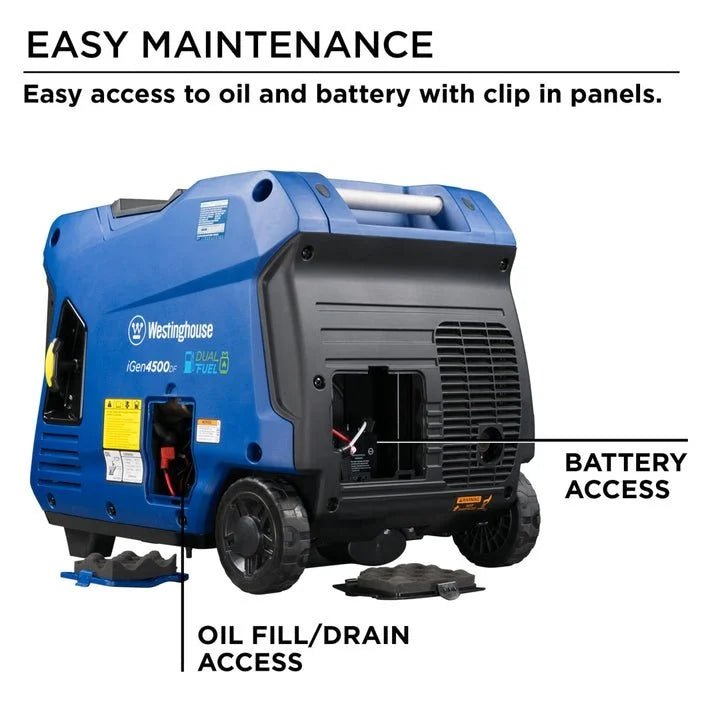 Westinghouse iGen4500 3700W/4500W Gas Inverter Generators. - Prioka