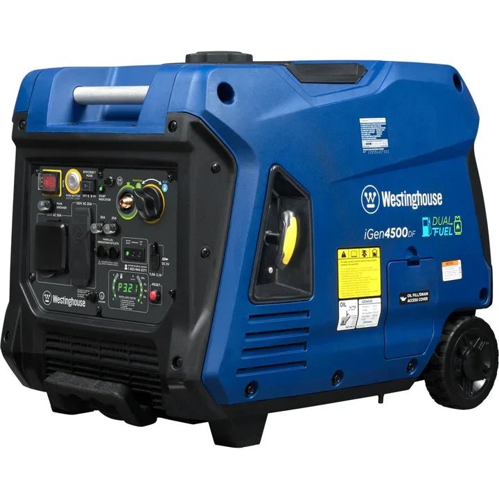Westinghouse iGen4500DF 3700W Dual Fuel Portable Inverter Generators. - Prioka