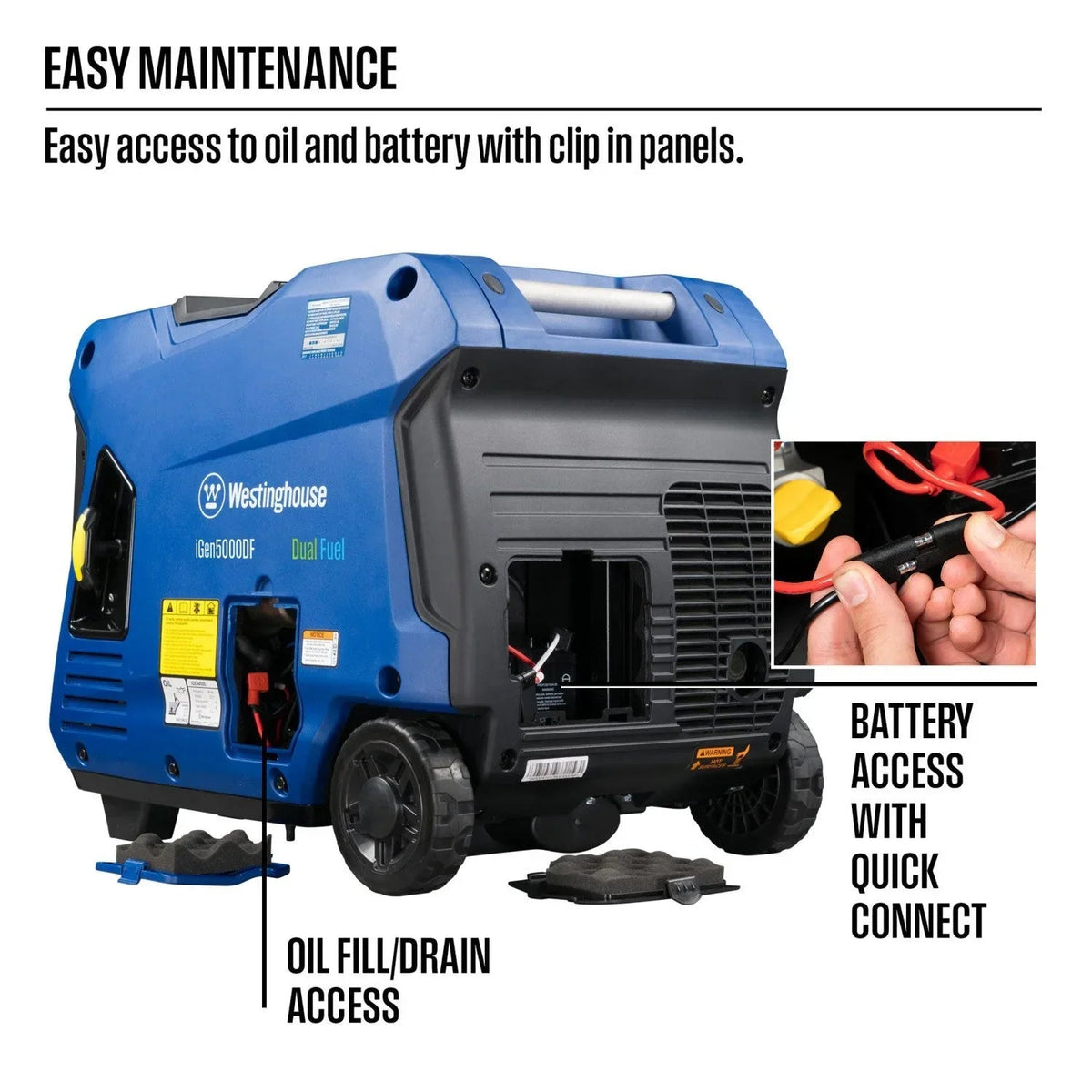 Westinghouse iGen5000DF 5000 Watt Portable Inverter Generators. - Prioka
