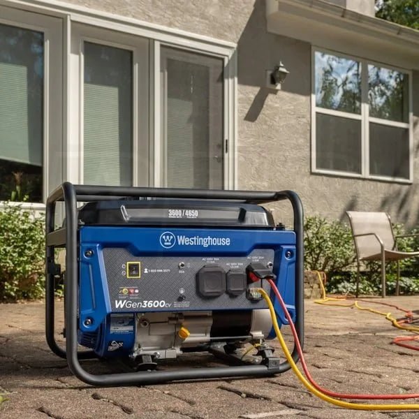 Westinghouse WGen3600cv – 3600 Watt Portables Generators w/ RV Outlet & CO Sensor (49-State) - Prioka