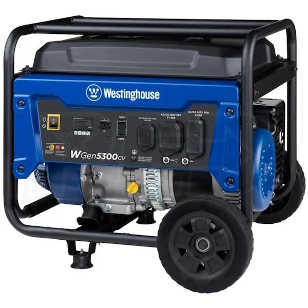 Westinghouse WGen5300cv – 5300 Watt Portables Generators w/ CO Sensor (49-State) - Prioka