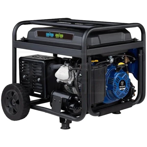 Westinghouse WGen5300DFcv – 5300 Watt Dual-Fuels Portable Generators w/ RV Outlet & CO Sensor (49-State) - Prioka