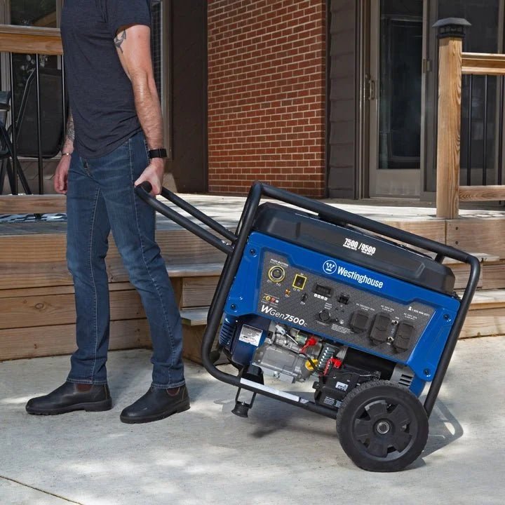 Westinghouse WGen7500c 9500 Peak Watt Portable Generators. - Prioka