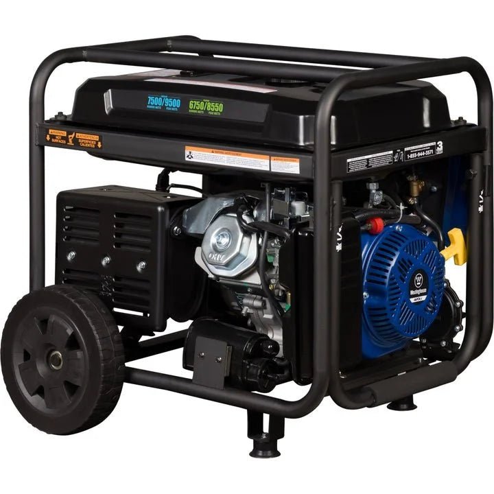 Westinghouse WGen7500DF Dual Fuel Portable Generators. - Prioka