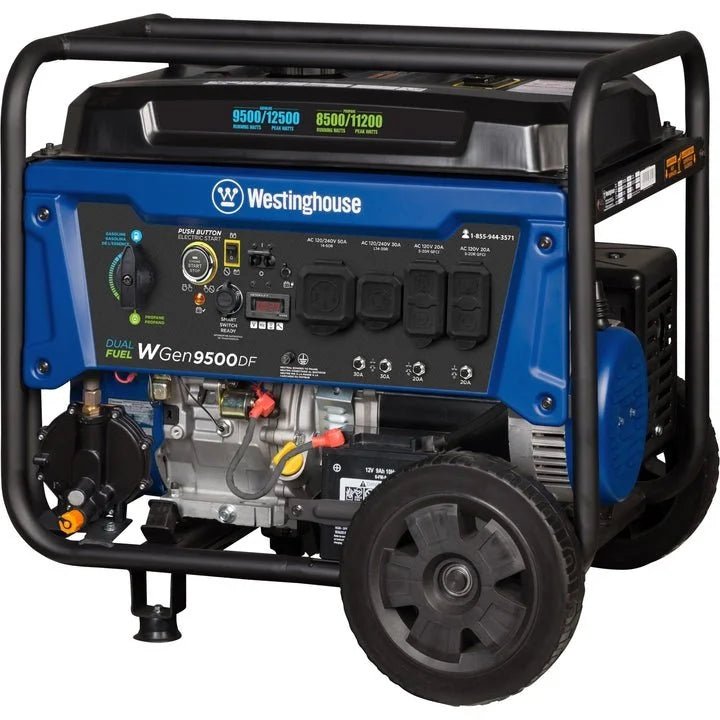 Westinghouse WGen9500DF Portable Generators. - Prioka
