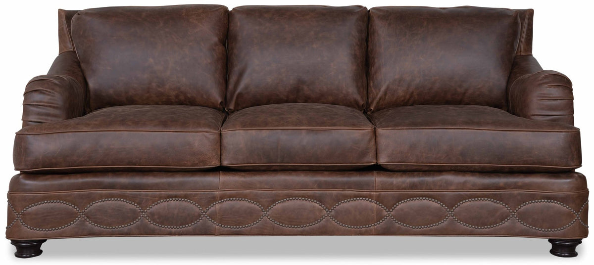 Whitehead Leather Sofa - Prioka