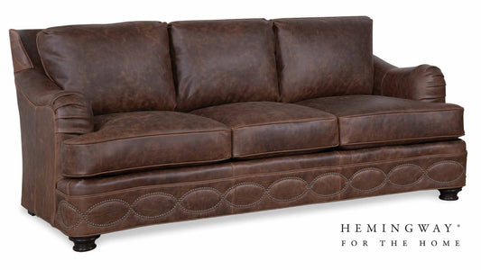 Whitehead Leather Sofa - Prioka