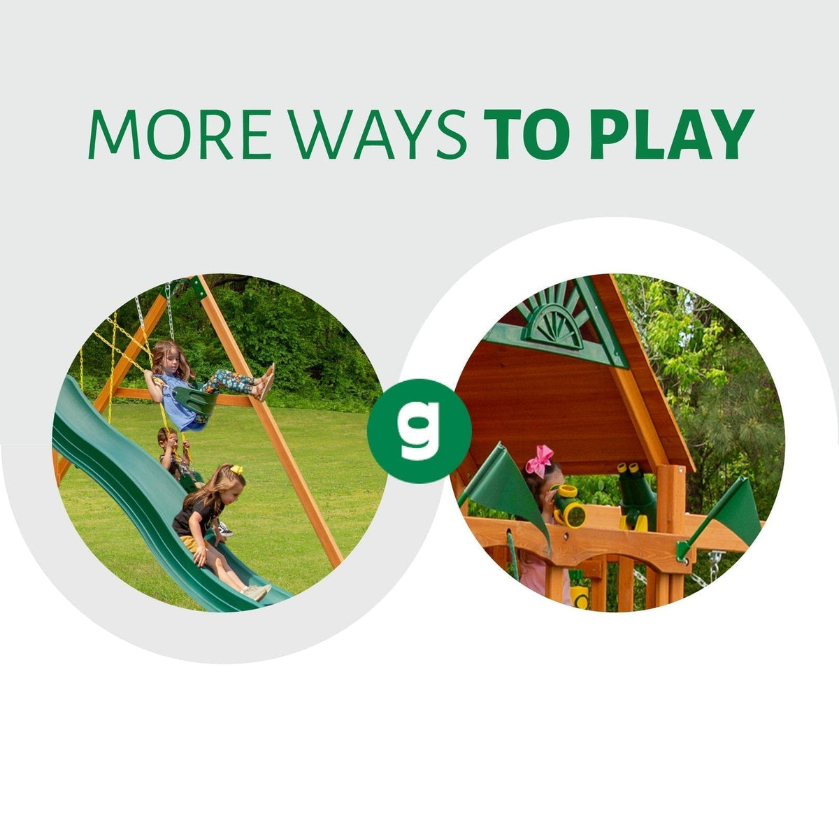 Wilderness Retreat Swing Set - Prioka