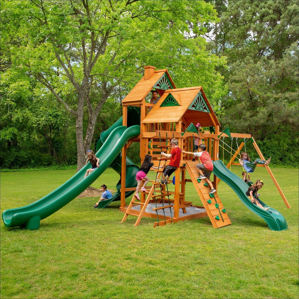 Wilderness Retreat Swing Set - Prioka