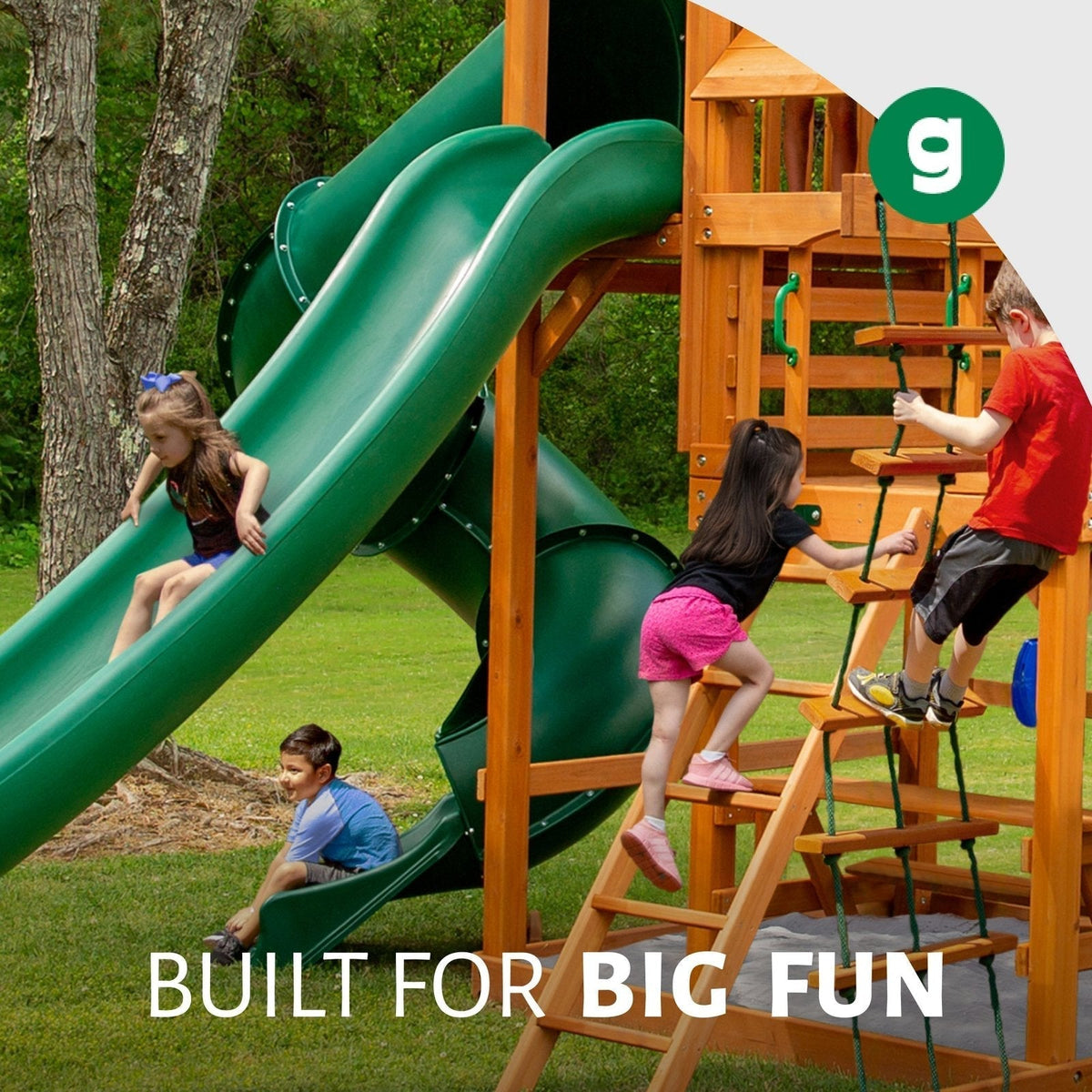 Wilderness Retreat Swing Set - Prioka