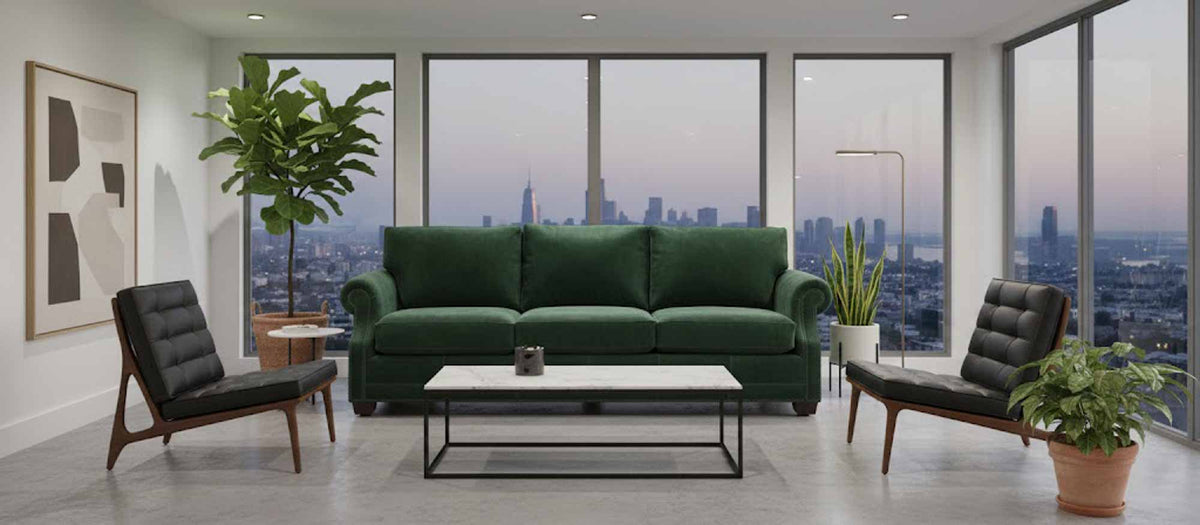Winston Leather Sofa - Prioka