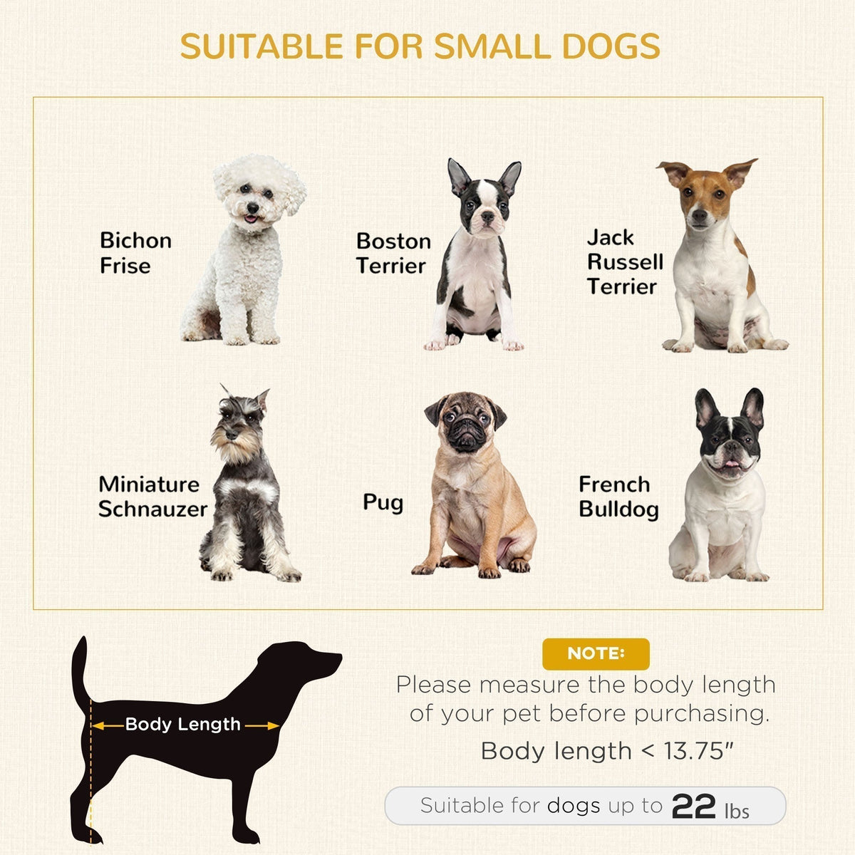 Wooden Dog Crate, Indoor Dog Kennels with Cushion Drawer Bowl Storage for Small Dogs, 37.5" x 23" x 27.5", Natural - Prioka