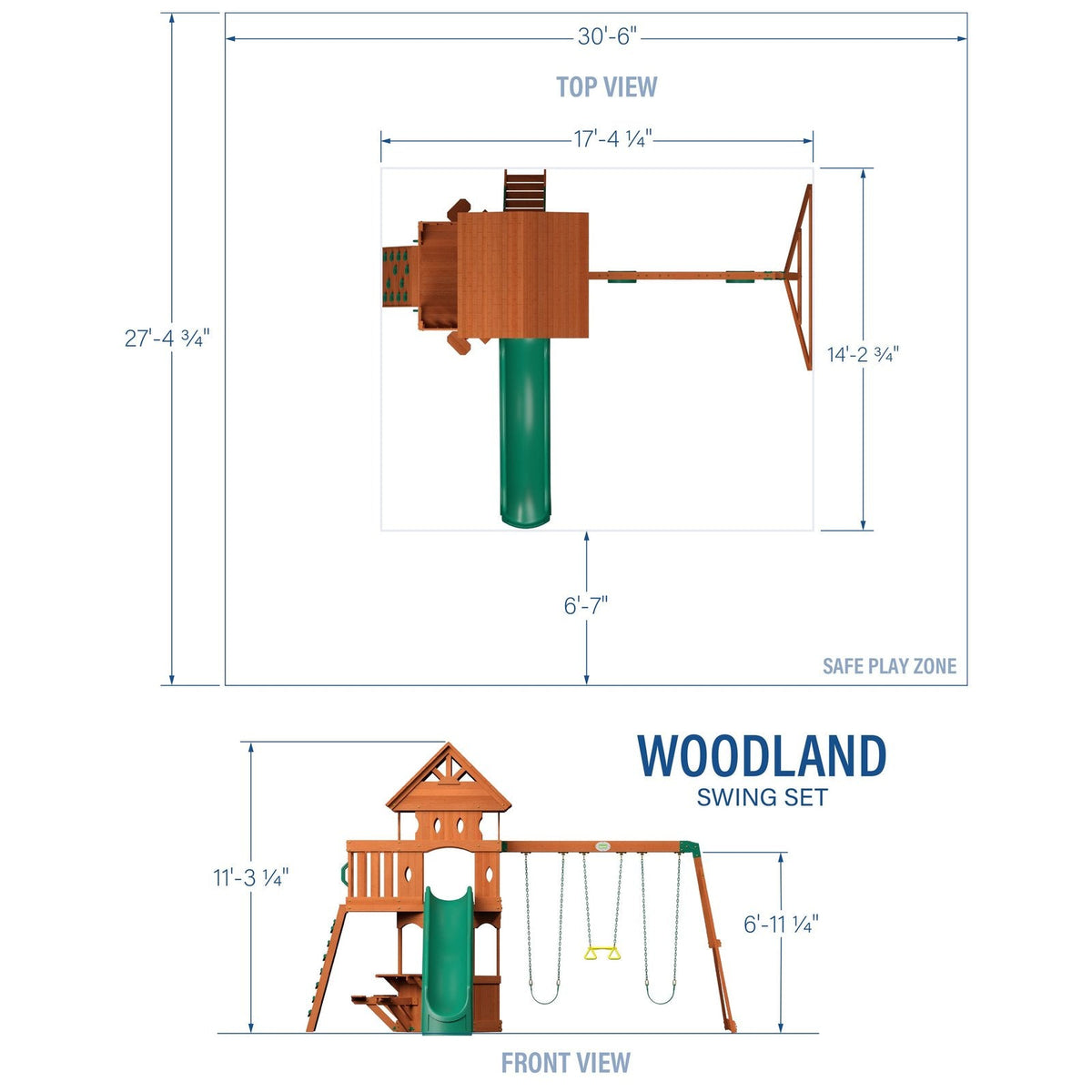 Woodland Swing Set - Prioka