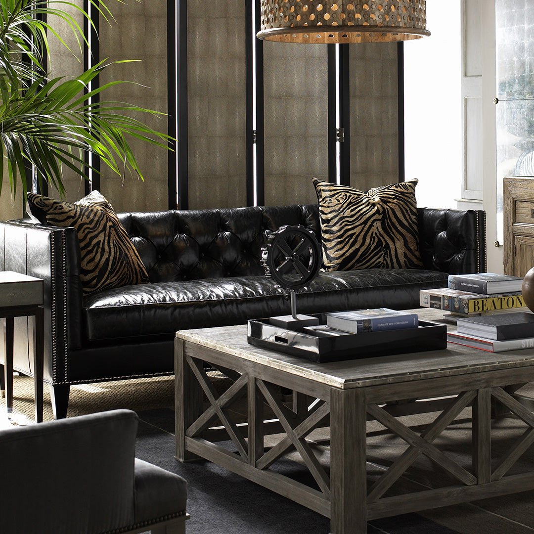 Wright Leather Sofa - Prioka