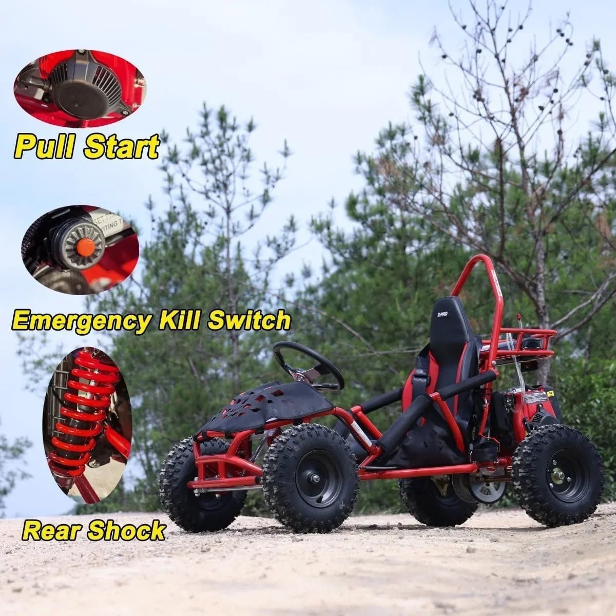 X-Pro Rover 50 Go Karts. - Prioka