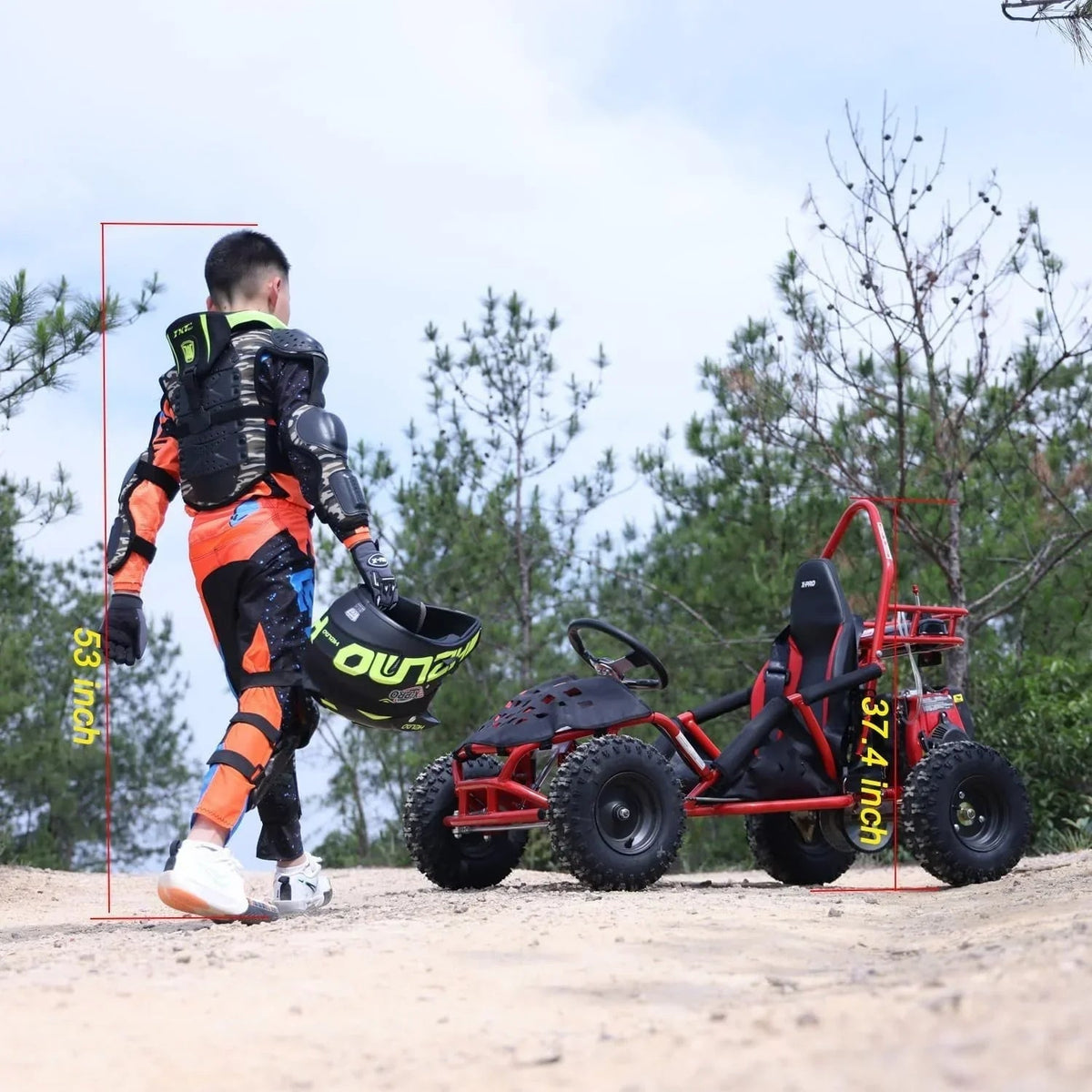 X-Pro Rover 50 Go Karts. - Prioka