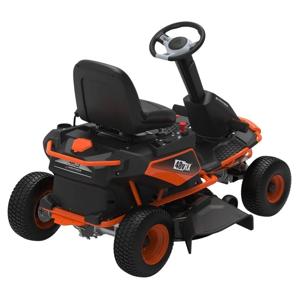 Yard Force 38″ 48V Battery-Powered Riding Lawn Mowers. - Prioka