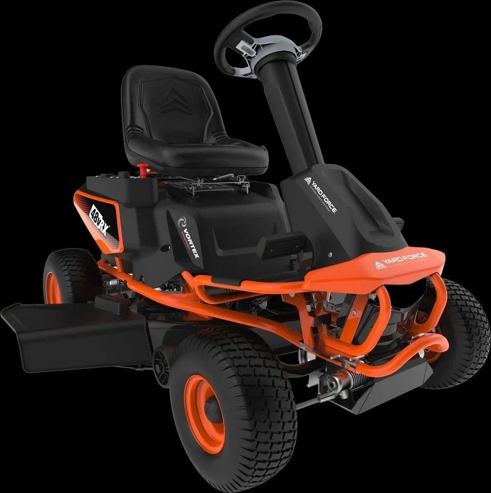 Yard Force 38″ 48V Battery-Powered Riding Lawn Mowers. - Prioka