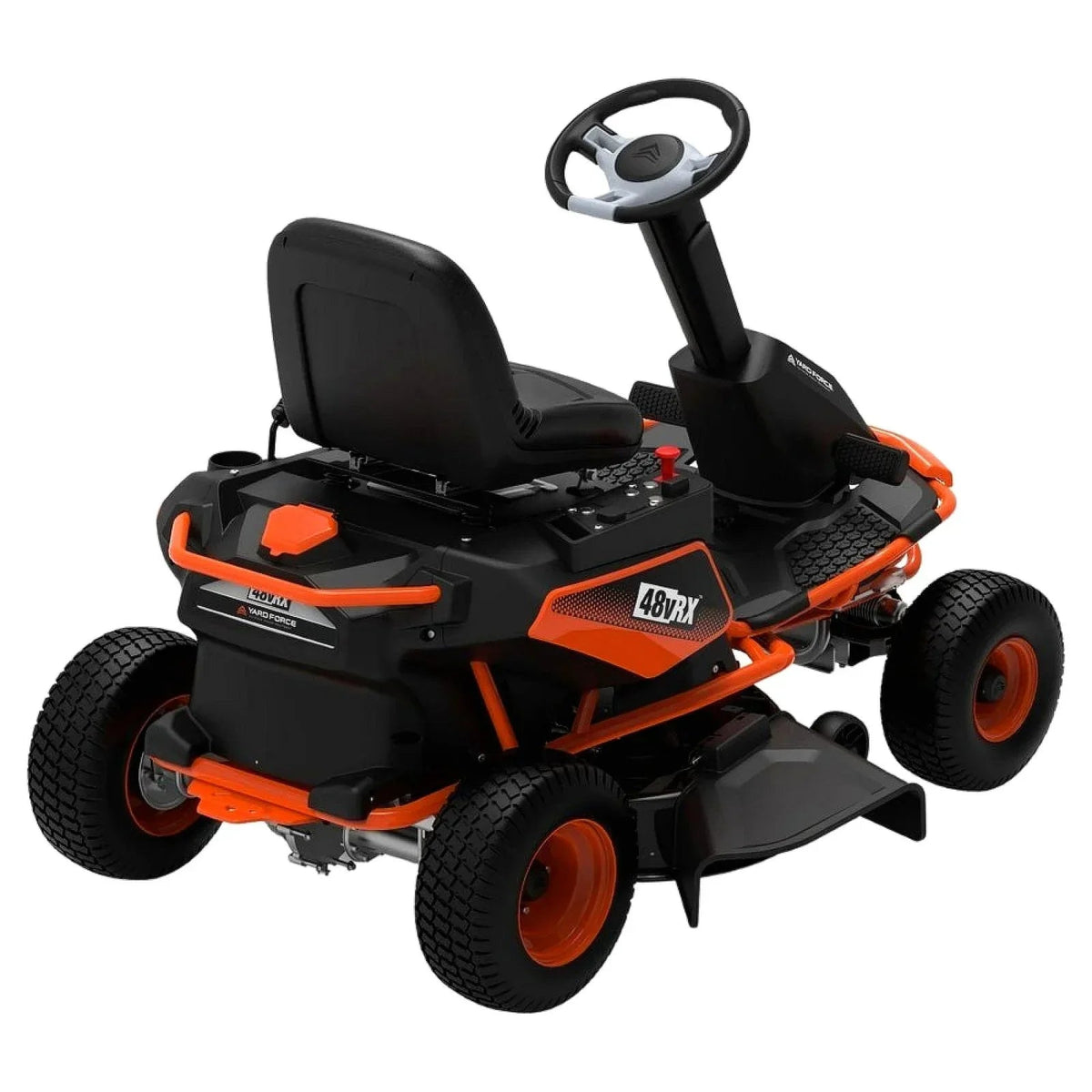 Yard Force YF48vRX-RER38 38-Inch 48V Battery Electric Riding Lawn Mower - Prioka